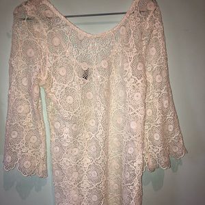White all lace dress!